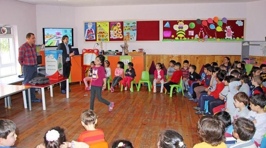Kozan&rsquo;da Anaokulu &Ouml;ğrencilerine Geri D&ouml;n&uuml;ş&uuml;m Eğitimi