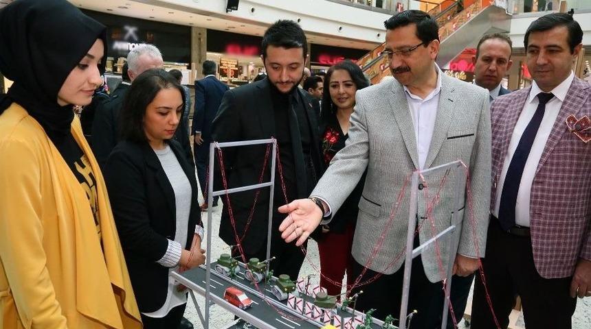 15 Temmuz Milli İrade Ruhu Kedem Sergisine Konu Oldu