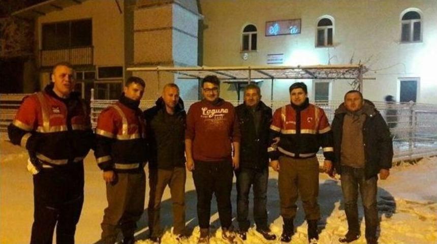 Tipide Yolunu Kaybeden S&uuml;r&uuml;c&uuml; Bulundu