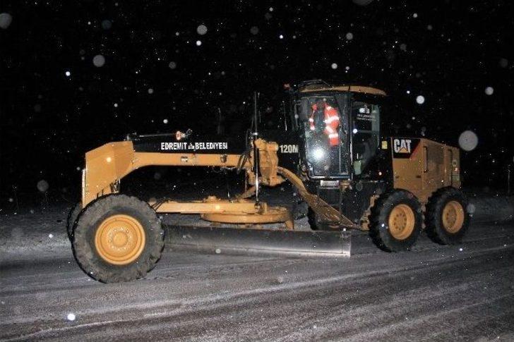 Kazdağları’nda Sürücülere Kar Engeli G3