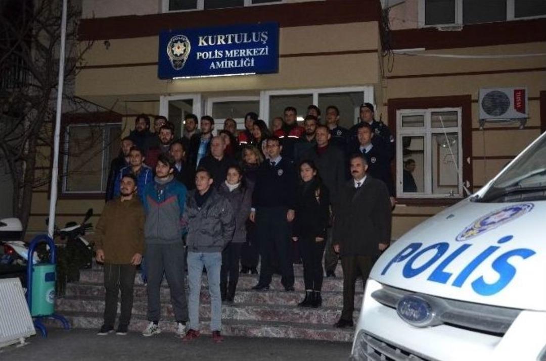 Kyk &Ouml;ğrencilerinden Polis Merkezlerine Ziyaret