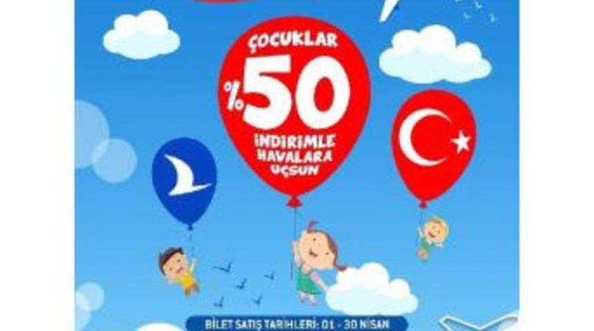 Anadolu Jet'ten &Ccedil;ocuklar I&ccedil;in 23 Nisan Kampanyası