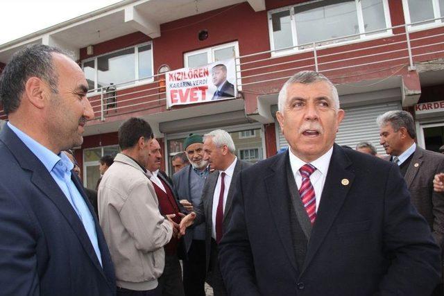 Ak Parti Kayseri Milletvekili Sami Dedeoğlu İncesu’da Vatandaşlarla Bir Araya Geldi