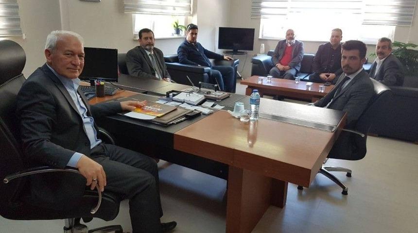 Mhp İl Başkanından Lapseki Belediyesine Ziyaret