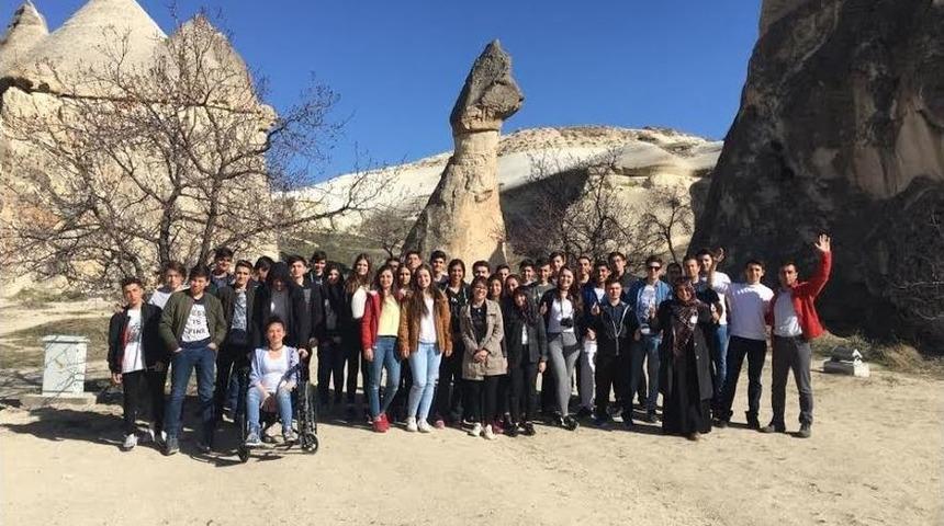 Sabiha G&ouml;k&ccedil;en Mtal &Ouml;ğrencileri Kapadokya&rsquo;da