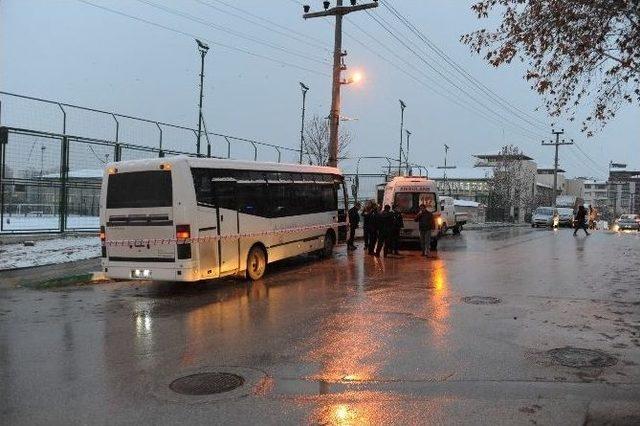 Bursa’da Servis Otobüsünde Direksiyon Başında Ölüm