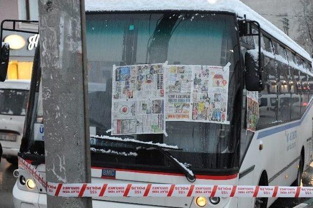 Bursa’da Servis Otobüsünde Direksiyon Başında Ölüm