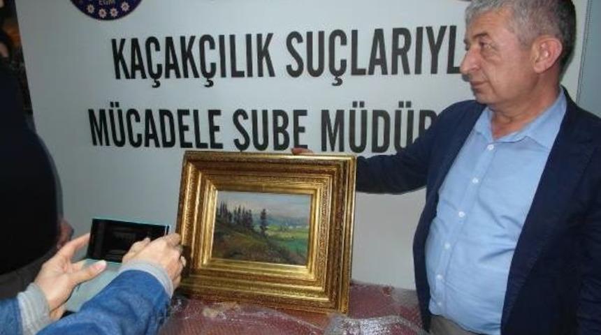 Resim Heykel M&uuml;ze M&uuml;d&uuml;rl&uuml;ğ&uuml;'nden &Ccedil;alınan 3 Tablo Bulundu