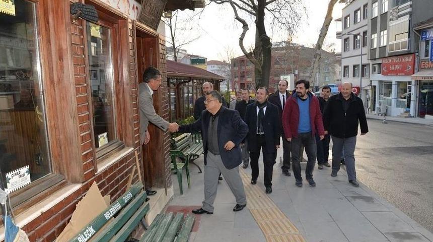 Başkan Yağcı&rsquo;nın Esnaf Ziyareti