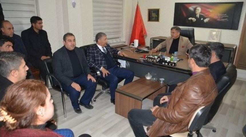 Başkan Pınarbaşı&rsquo;dan Emniyet Teşkilatına Taziye Ziyareti