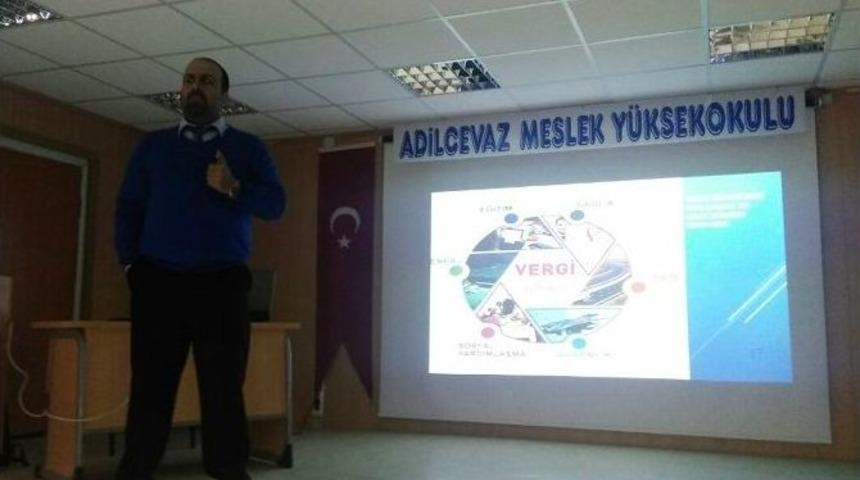 Adilcevaz &lsquo;vergi Bilinci&rsquo; Konferansı