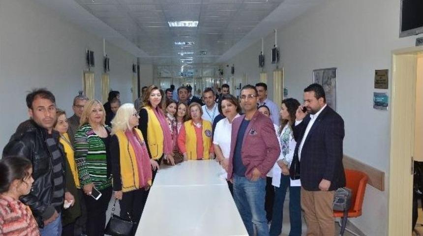 Lions Kul&uuml;b&uuml;nden Kozan Devlet Hastanesi&rsquo;ne G&ouml;z Polikliniği Cihazları