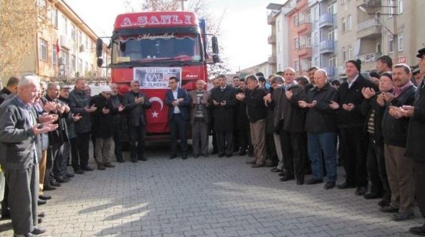 Hisarcık Belediyesi Ve İhh&rsquo;dan Halep&rsquo;e Yardım Kampanyası