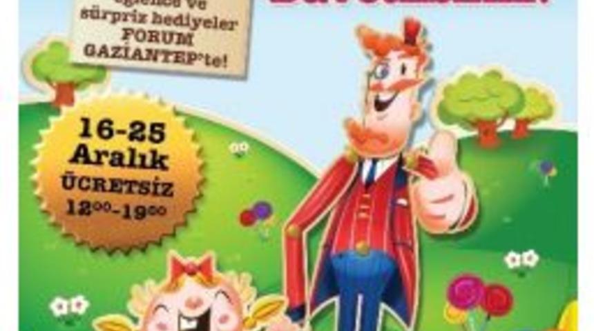 Milyonların Sevdiği Oyun Candycrush, Forum Gaziantep&rsquo;e Geliyor