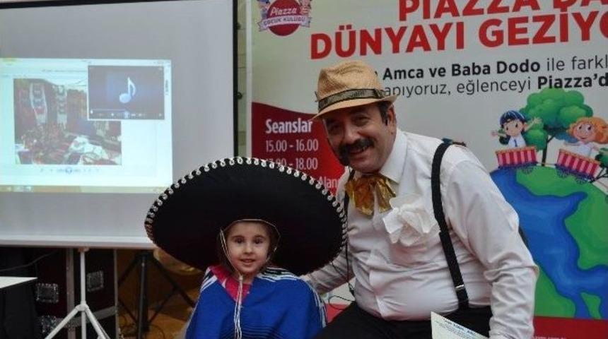 Minikler İki G&uuml;nde Meksika Ve İtalya&rsquo;yı Gezdi