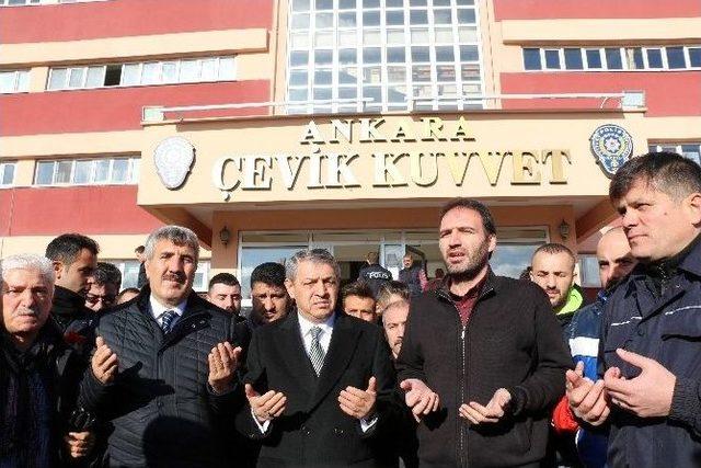 Türkiye Boks Federasyonundan Çevik Kuvvete Destek Ziyareti