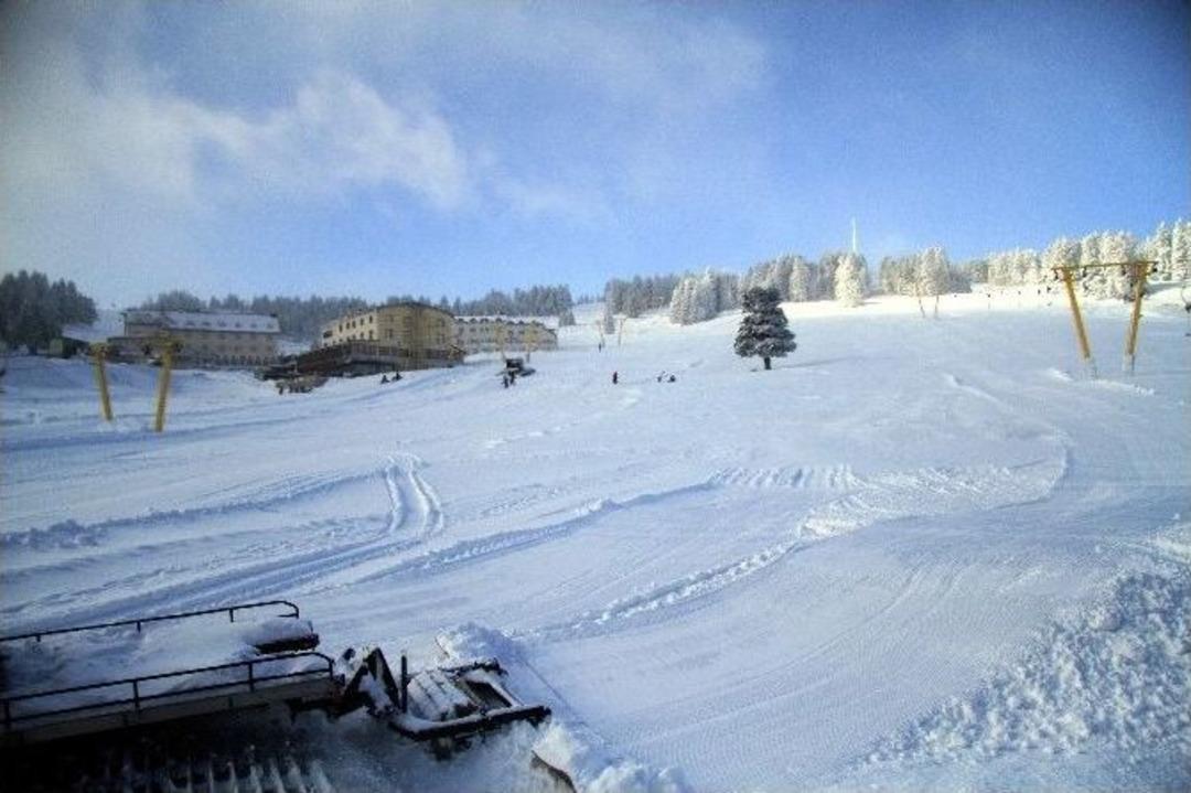 Uludağ&rsquo;da Kar Kalınlığı 1 Metreyi Buldu
