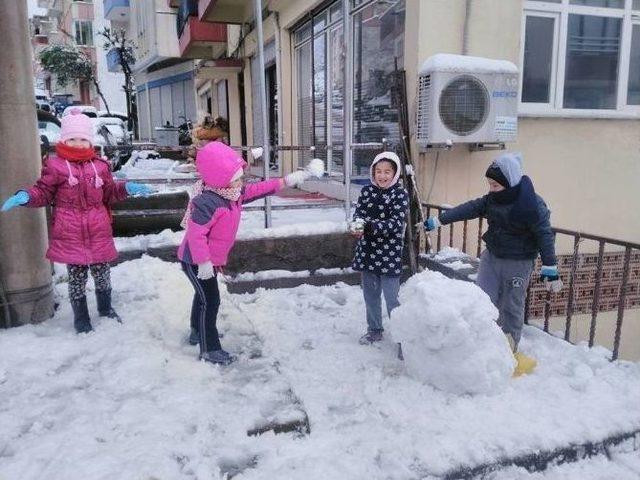 Ordu’da Kar Yağışı Etkili Oldu