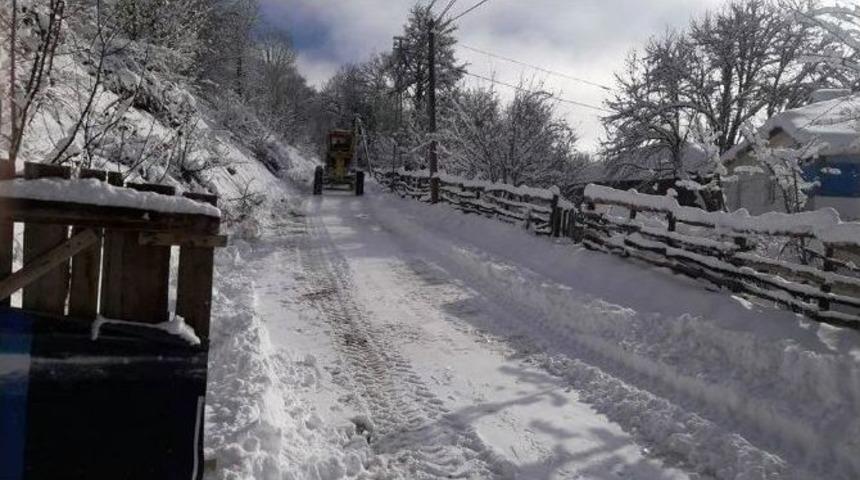 Bartın’da 41 Köy Yolu Ulaşıma Kapalı