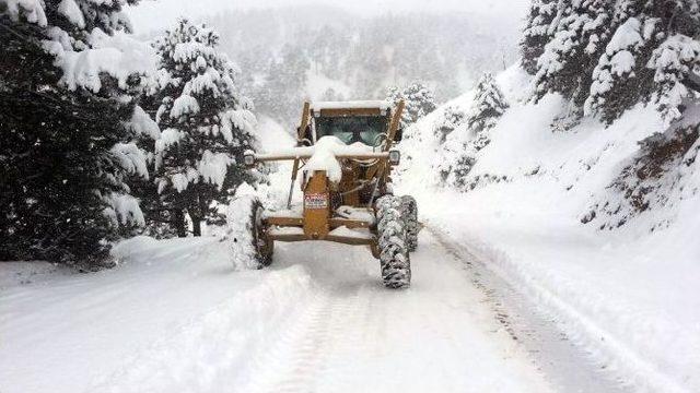 Kar Yağışı Kahramanmaraş’ta Hayatı Olumsuz Etkiledi