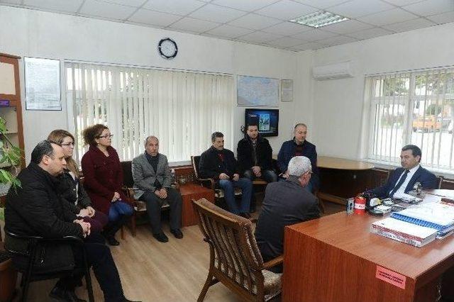 Vali Çelik, Karayolları 46. Şube Şefliği’ni Ziyaret Etti 1