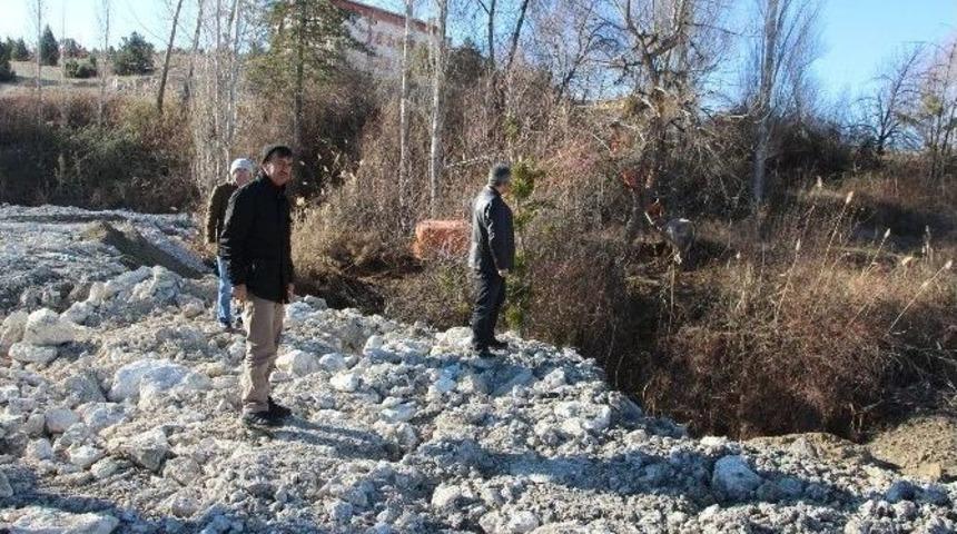 Hisarcık Mesire Ve Sosyal Yaşam Alanında Alt Yapı &Ccedil;alışmaları