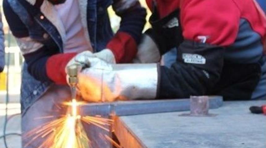 Soma Myo&rsquo;da Kaynak&ccedil;ılık Eğitimi