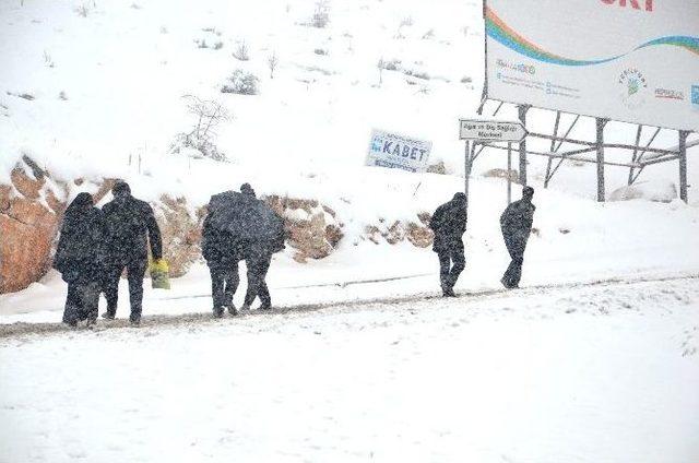 Malatya’da Kar Yağışı 1