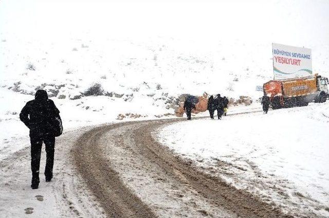 Malatya’da Kar Yağışı 2