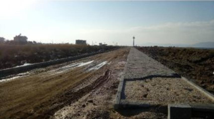 Umurbey&rsquo;de Kordon Yolu &Ccedil;alışmaları Başladı