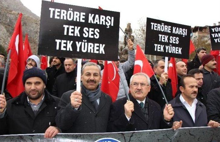 Amasya’da Terör Protesto Edildi G3