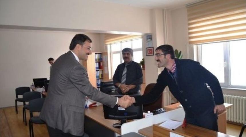 Aziziye Kaymakamı Zafer Öz’den Veda Ziyaretleri