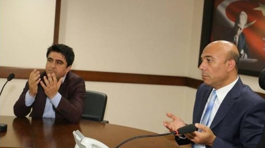 Ak Parti Y&ouml;neticilerinden Emniyet Mensuplarına Taziye Ziyareti