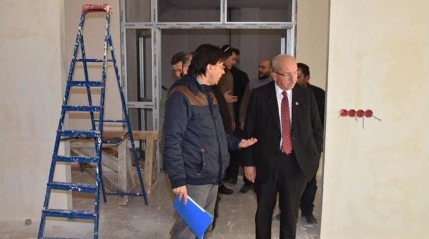 Başkan Albayrak Yeni Hizmet Binasını İnceledi