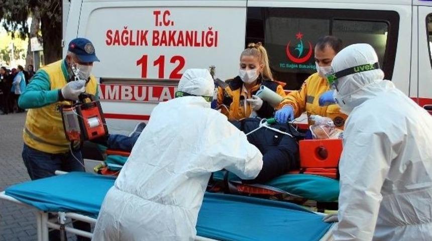 Salihli&rsquo;de Ger&ccedil;eği Aratmayan Tatbikat