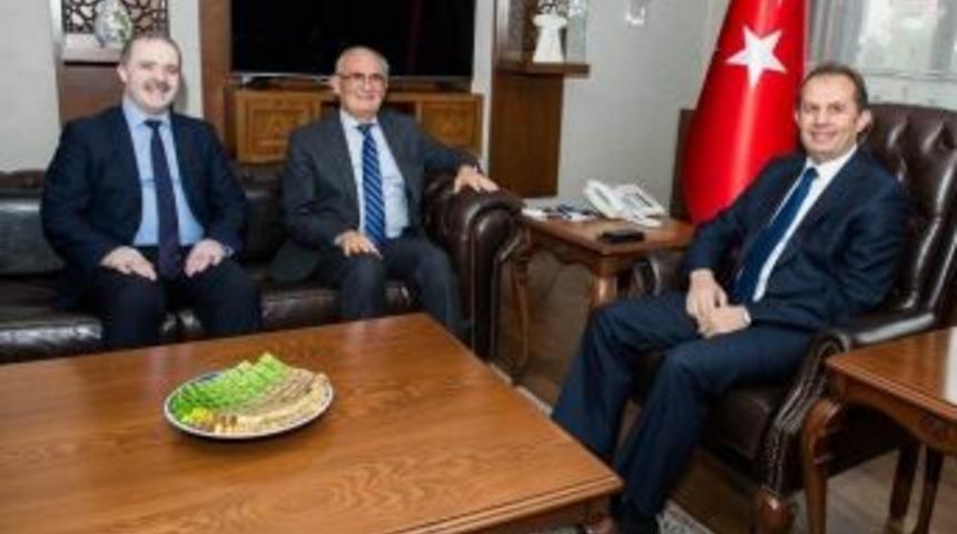 Başkan Yılmaz&rsquo;dan Vali Taşyapan&rsquo;a Ziyaret