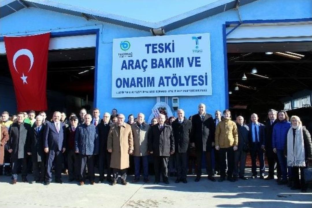 Teski&rsquo;nin Ara&ccedil; Bakım Ve Onarım Tesisi A&ccedil;ıldı