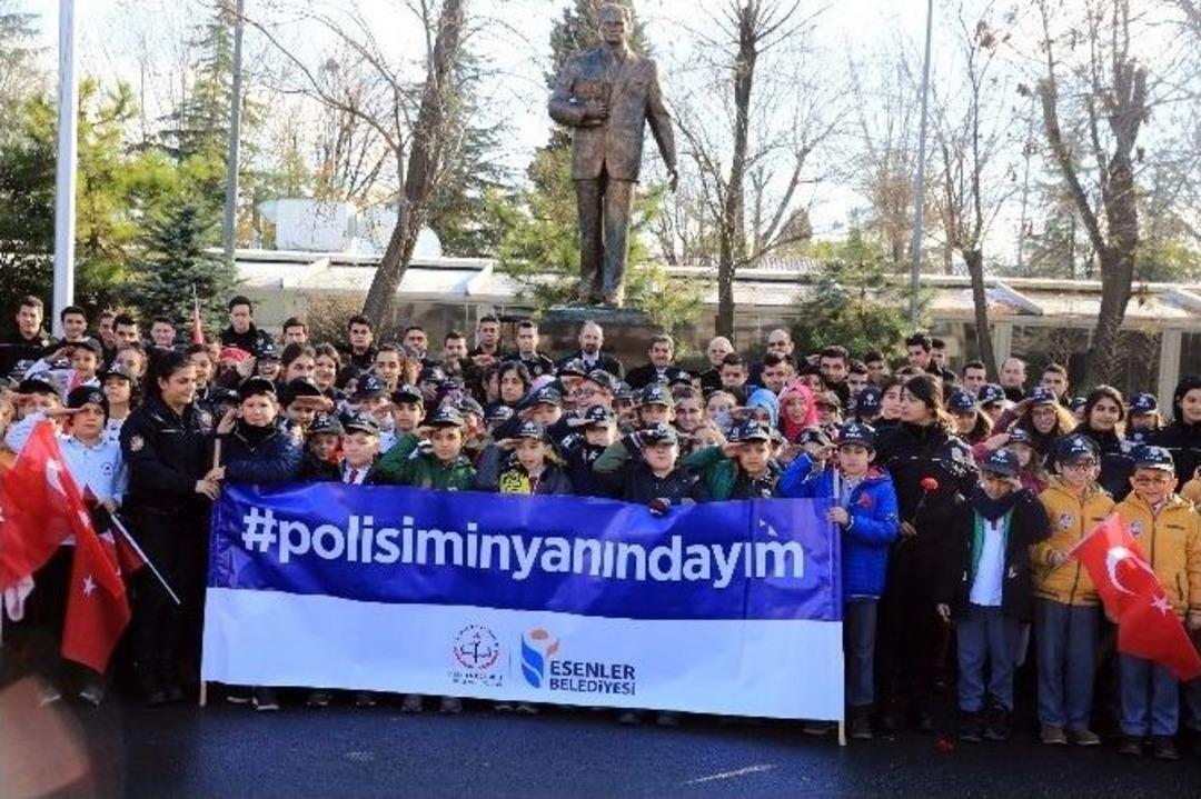 Esenler&rsquo;de Okuyan &Ouml;ğrencilerden &Ccedil;evik Kuvvet M&uuml;d&uuml;rl&uuml;ğ&uuml;ne Anlamlı Ziyaret