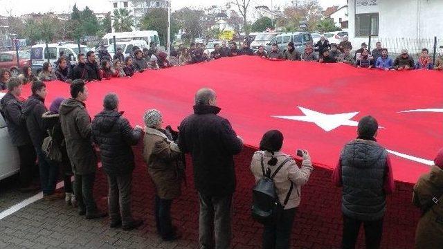Ak&ccedil;akoca&rsquo;da Ter&ouml;re Tepki Y&uuml;r&uuml;y&uuml;ş&uuml; 1