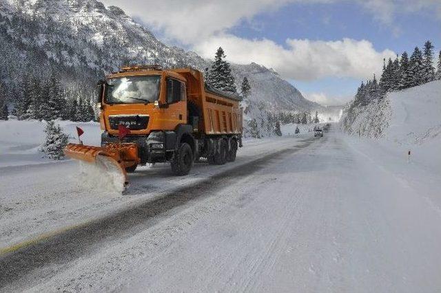 Seydişehir-antalya Yolu Kısmen Açıldı