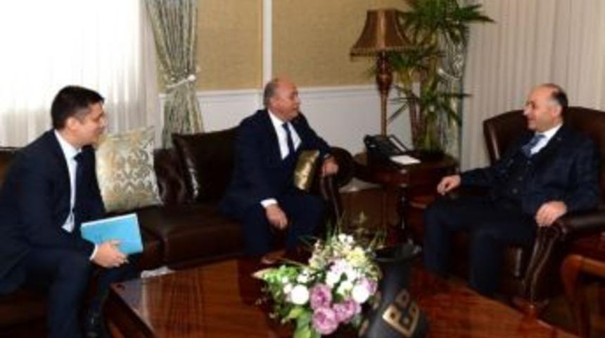 Başkonsolos Talanov&rsquo;dan Vali Azizoğlu&rsquo;na Ziyaret