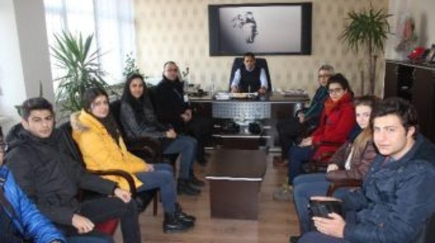 Kayseri Lisesi &Ouml;ğrencilerinden Anlamlı Ziyaret