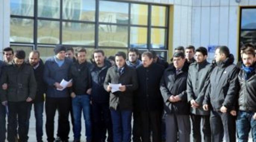 &Ccedil;ankırı&rsquo;da &Uuml;niversite &Ouml;ğrencileri Ter&ouml;r&uuml; Lanetledi