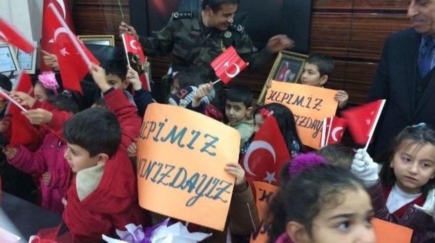 &Ouml;ğrencilerden Emniyet M&uuml;d&uuml;r&uuml; Alper&rsquo;e Ziyaret