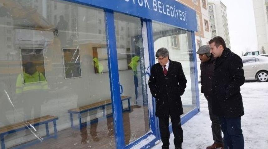 Bir Klimalı Durak Da Yeni Toki&rsquo;lere