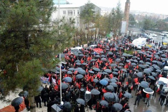 Siirt, Mardin Ve Elazığ'da Terör Saldırısı Protesto Edildi