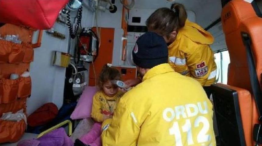 Ateşlenen Minik H&uuml;meyra I&ccedil;in Ekipler Seferber Oldu