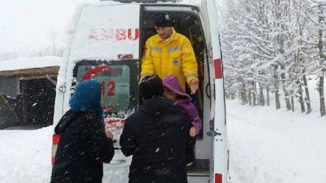 Ateşlenen Minik Hümeyra Için Ekipler Seferber Oldu