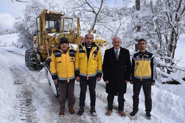 Karabük’te Karla Mücadele Çalışmaları