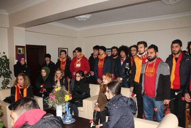 Ultraslan Bilecik Uni’den İl Emniyet Müdürü Namal’a Taziye Ziyareti